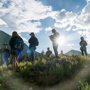 Students outdoors