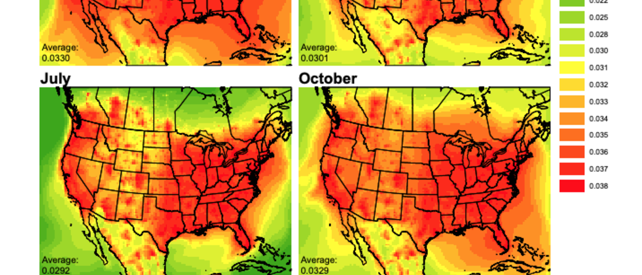 heat map of united states 