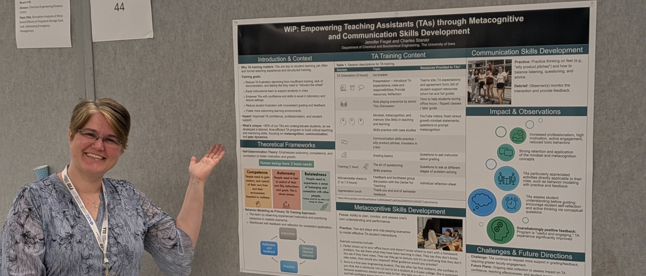 Jennifer Fiegel Poster at ASEE