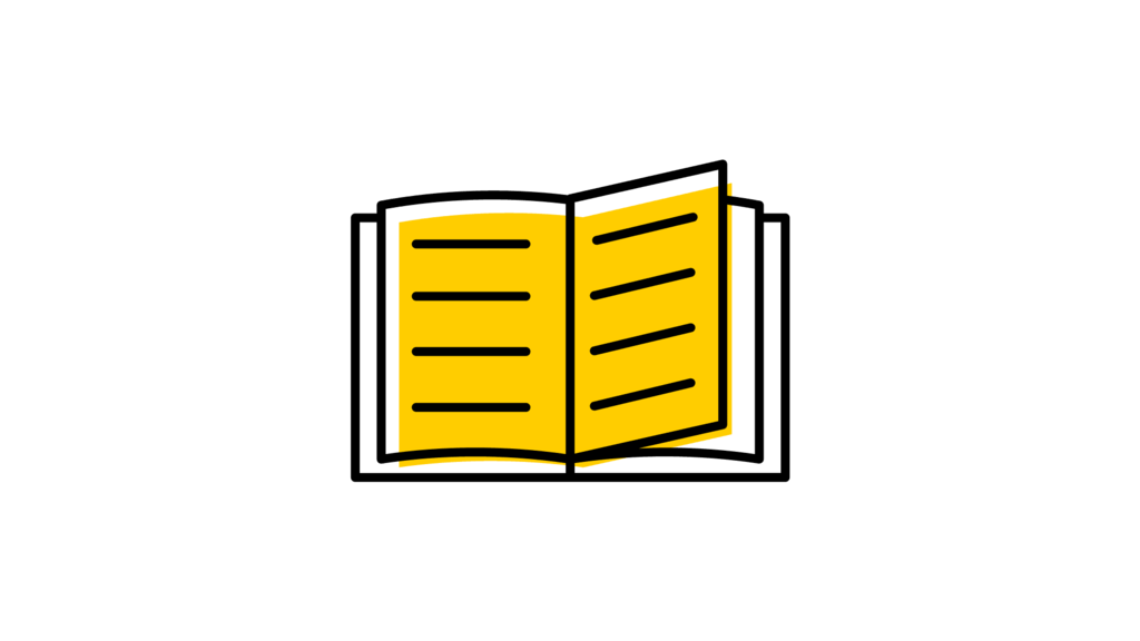 Open book icon